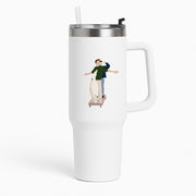 Two Men And A Dog Tumbler 1