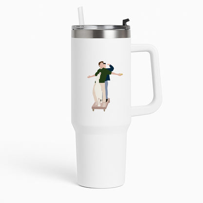 Two Men And A Dog Tumbler