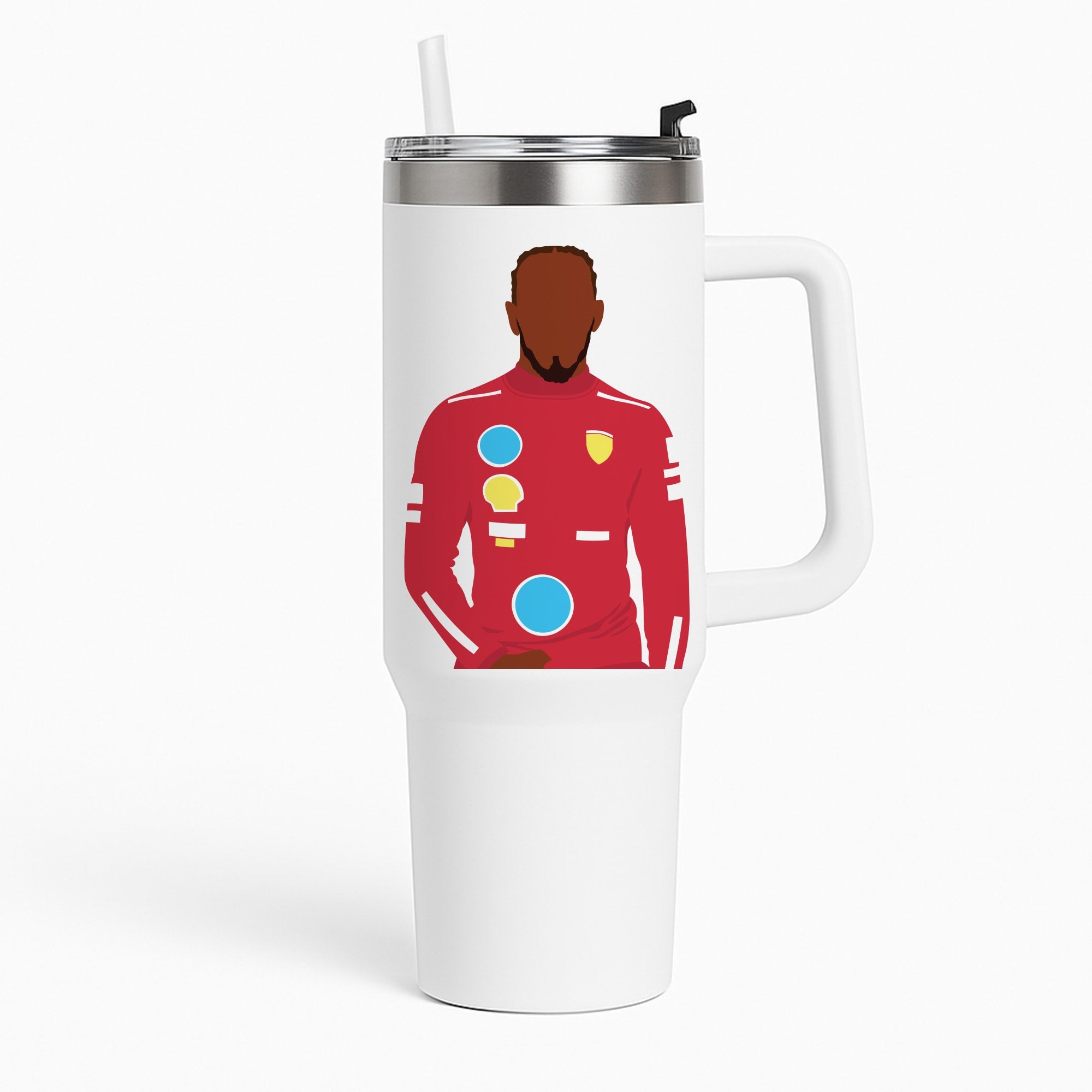 Hamilton In Red Tumbler