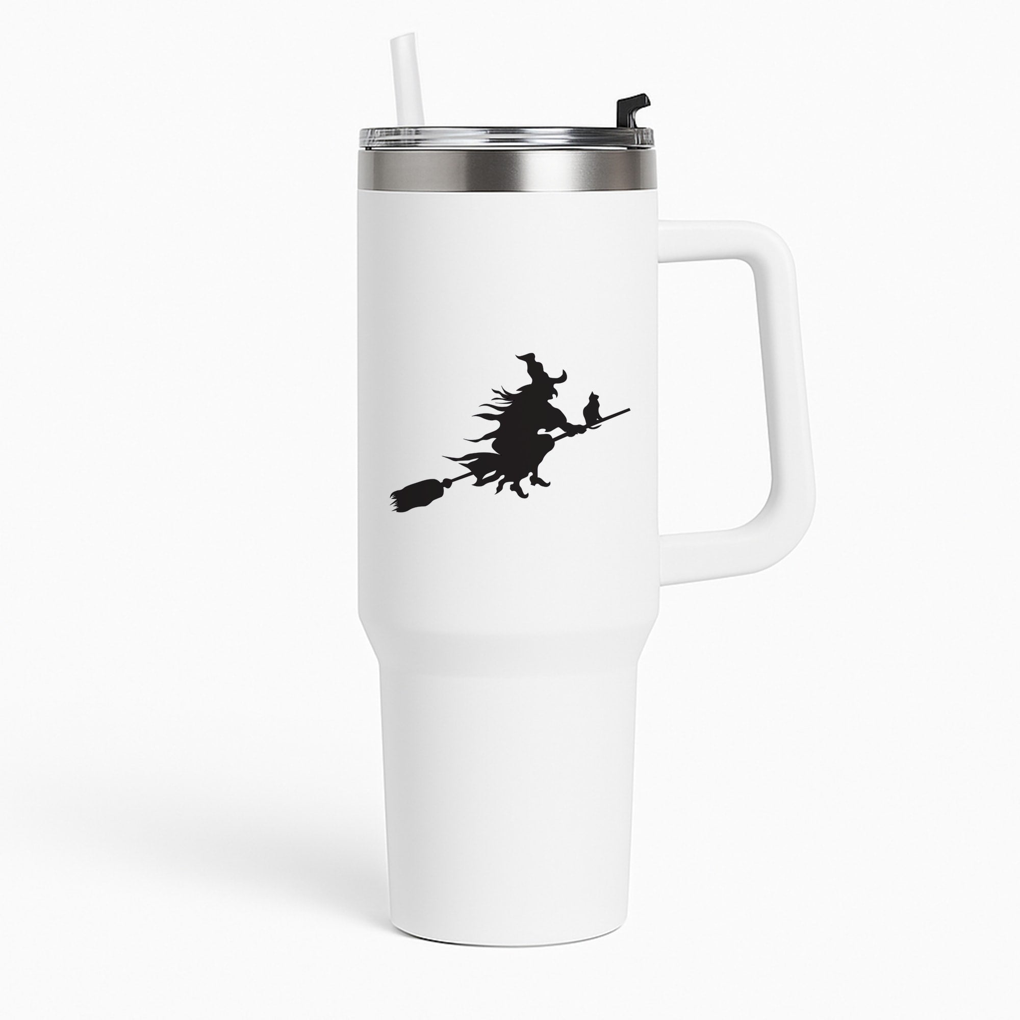 Witch And Cat - Halloween Tumbler