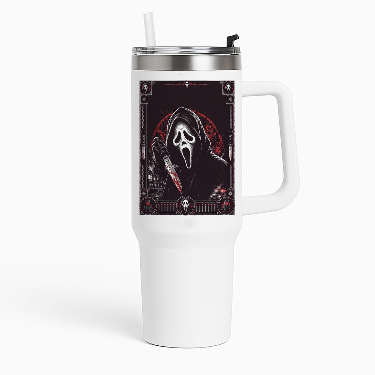 Scream Horror Poster Tumbler