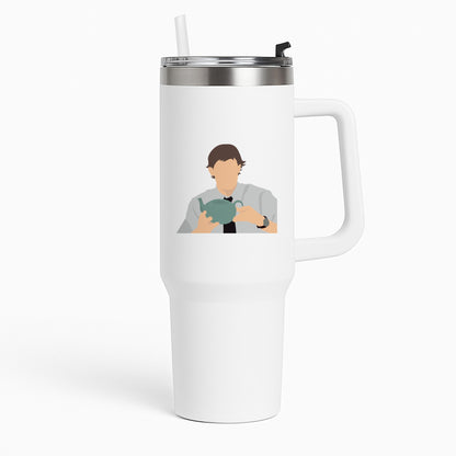 Jim's Tea Pot For Pam Tumbler