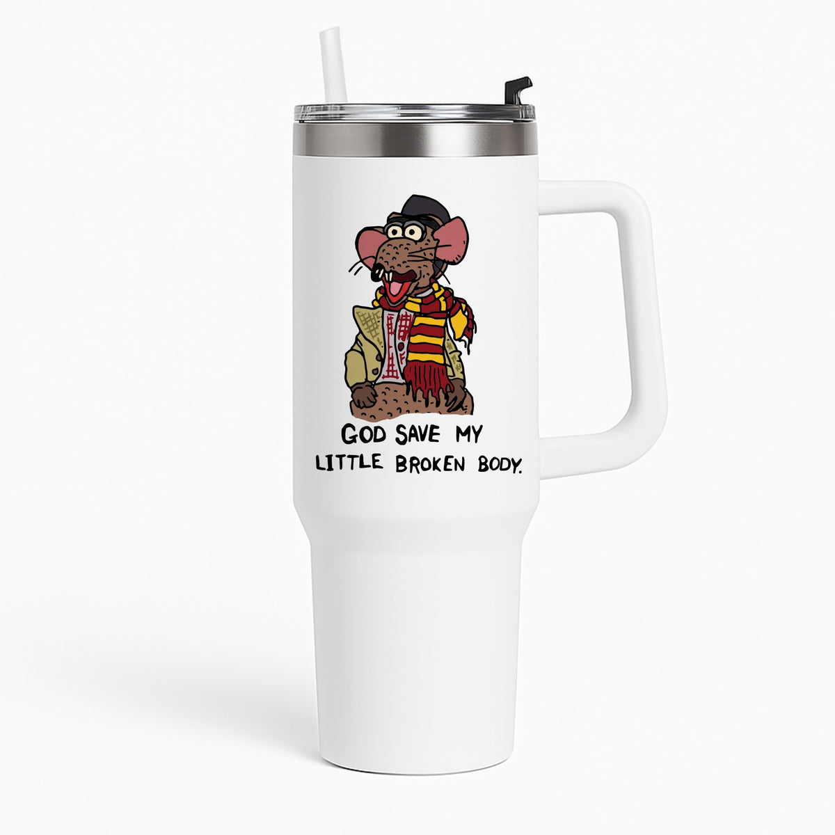God Save My Broken Body Tumbler