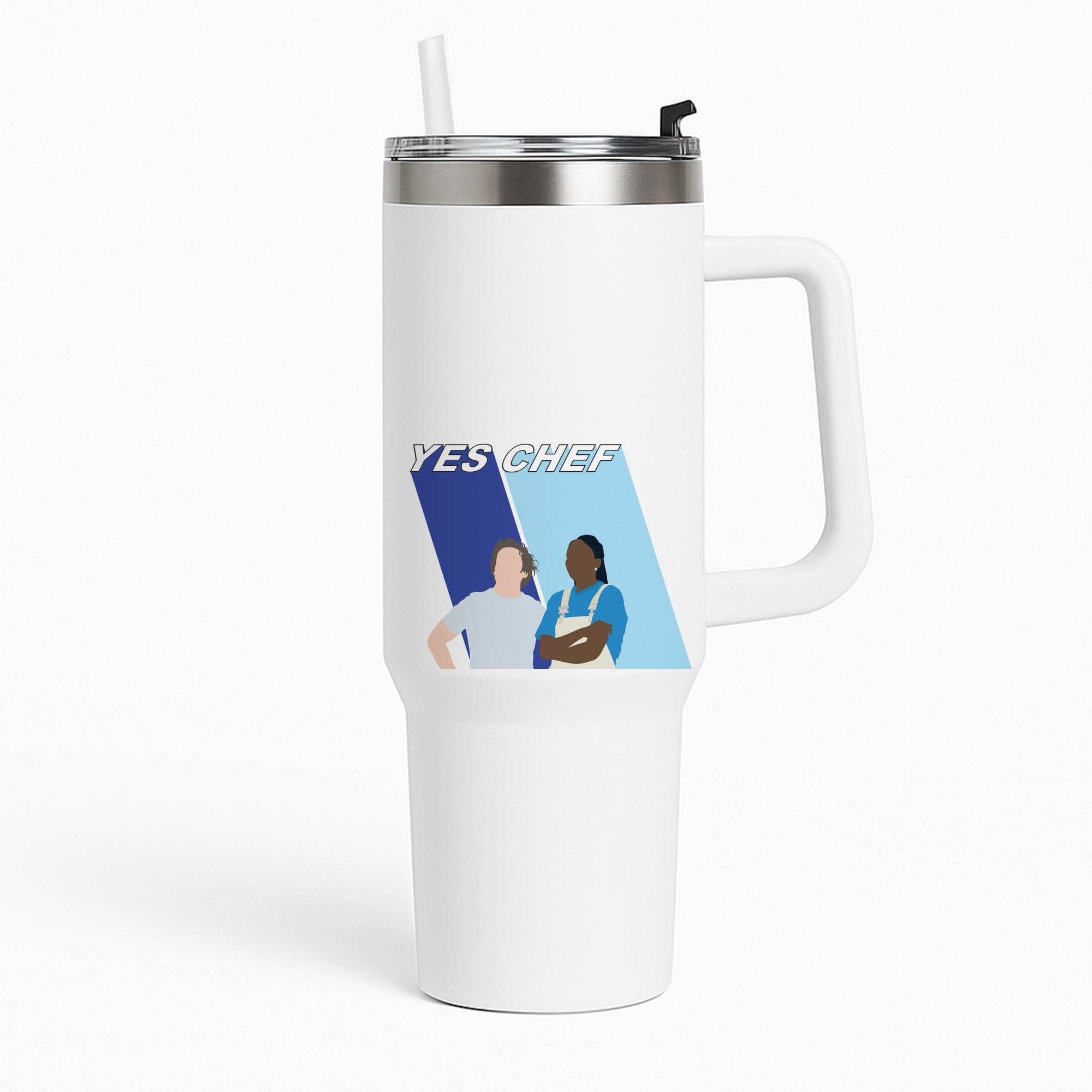 Yes Chef Blue Tumbler