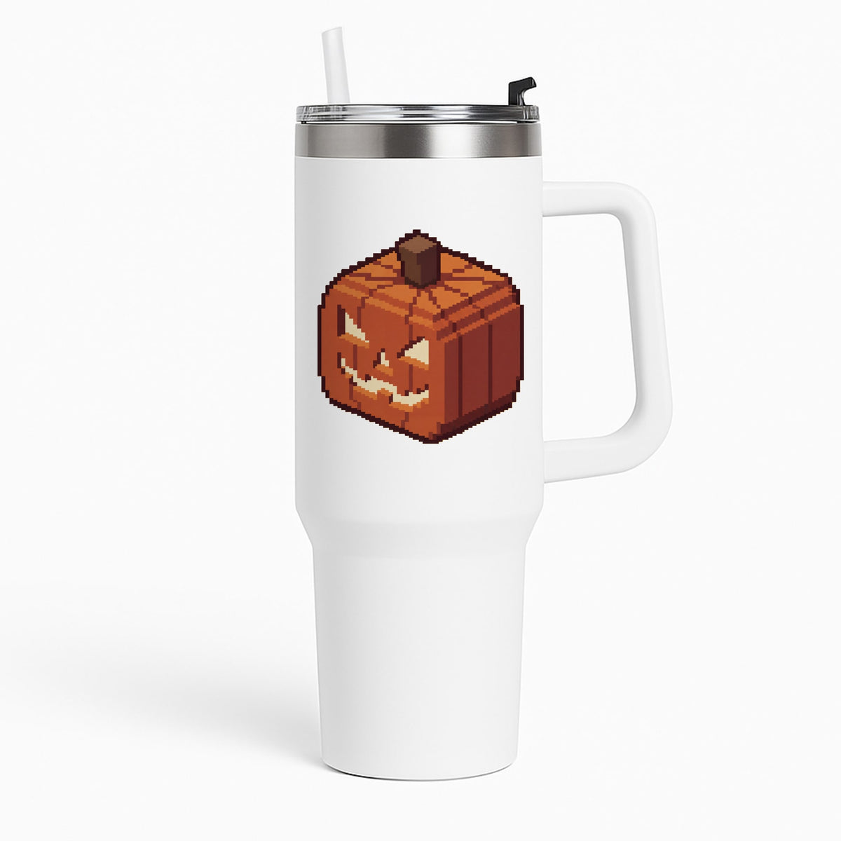 Mining Pumpkin Tumbler