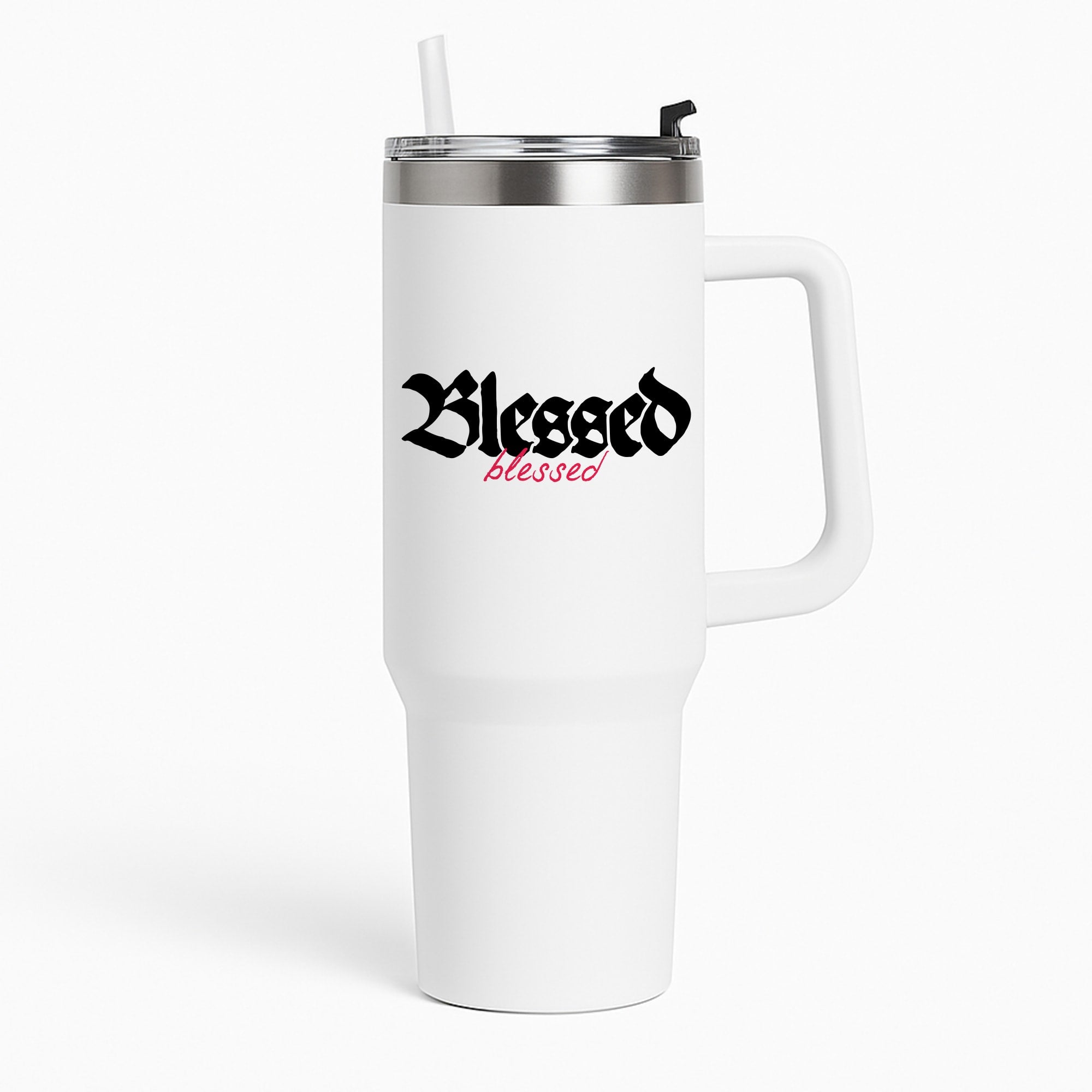 Glitter Blessed Tumbler