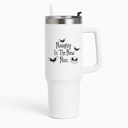 Naughty Is The New Nice Tumbler