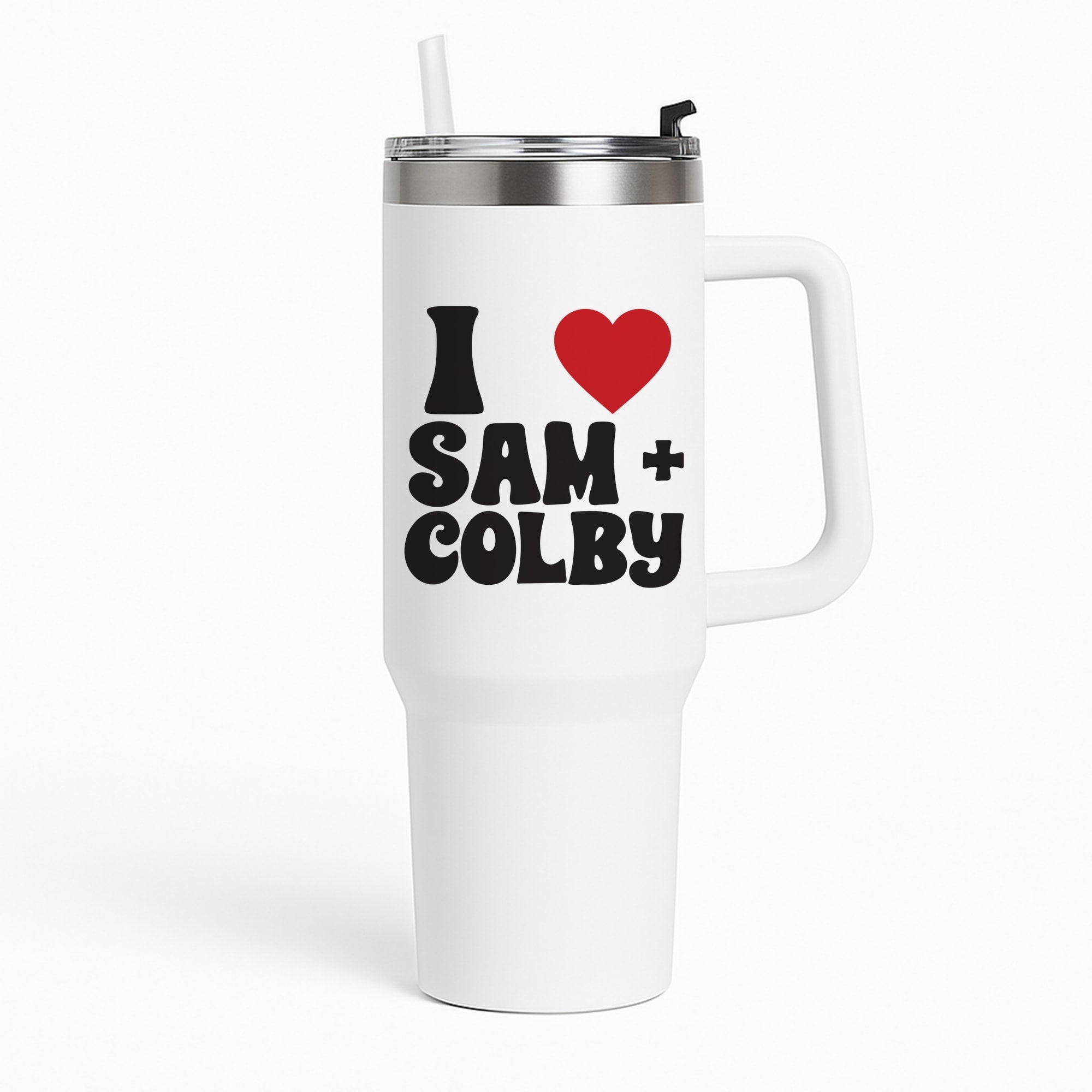 I Love S & C Tumbler