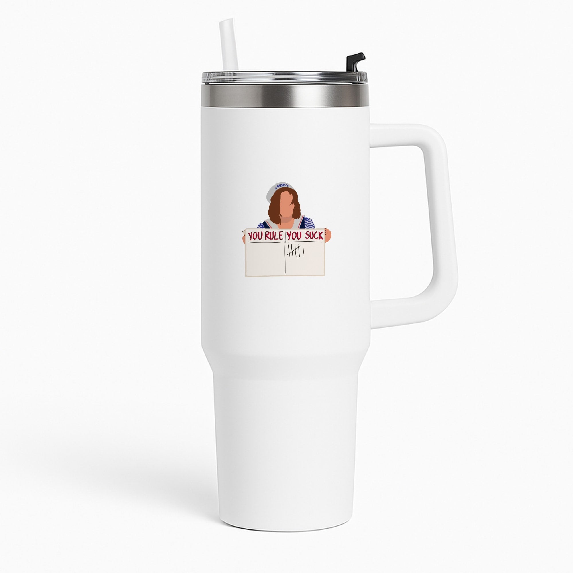You Suck Tally Tumbler