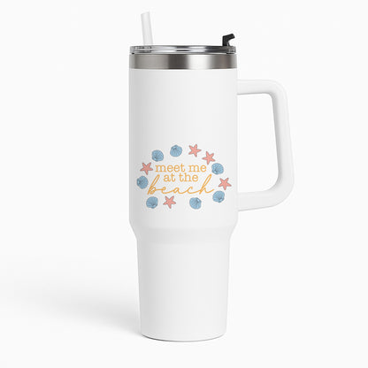 Meet Me At The Beach - Summer Tumbler