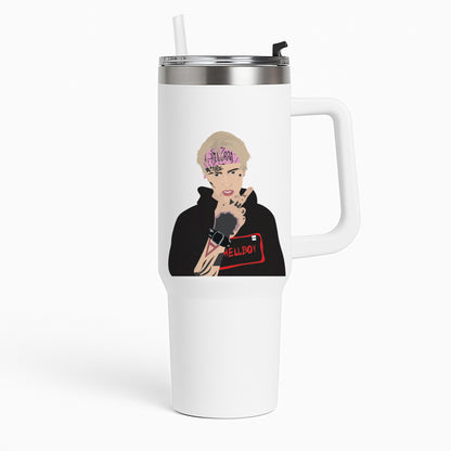 Pink Bandana - Peep Tumbler
