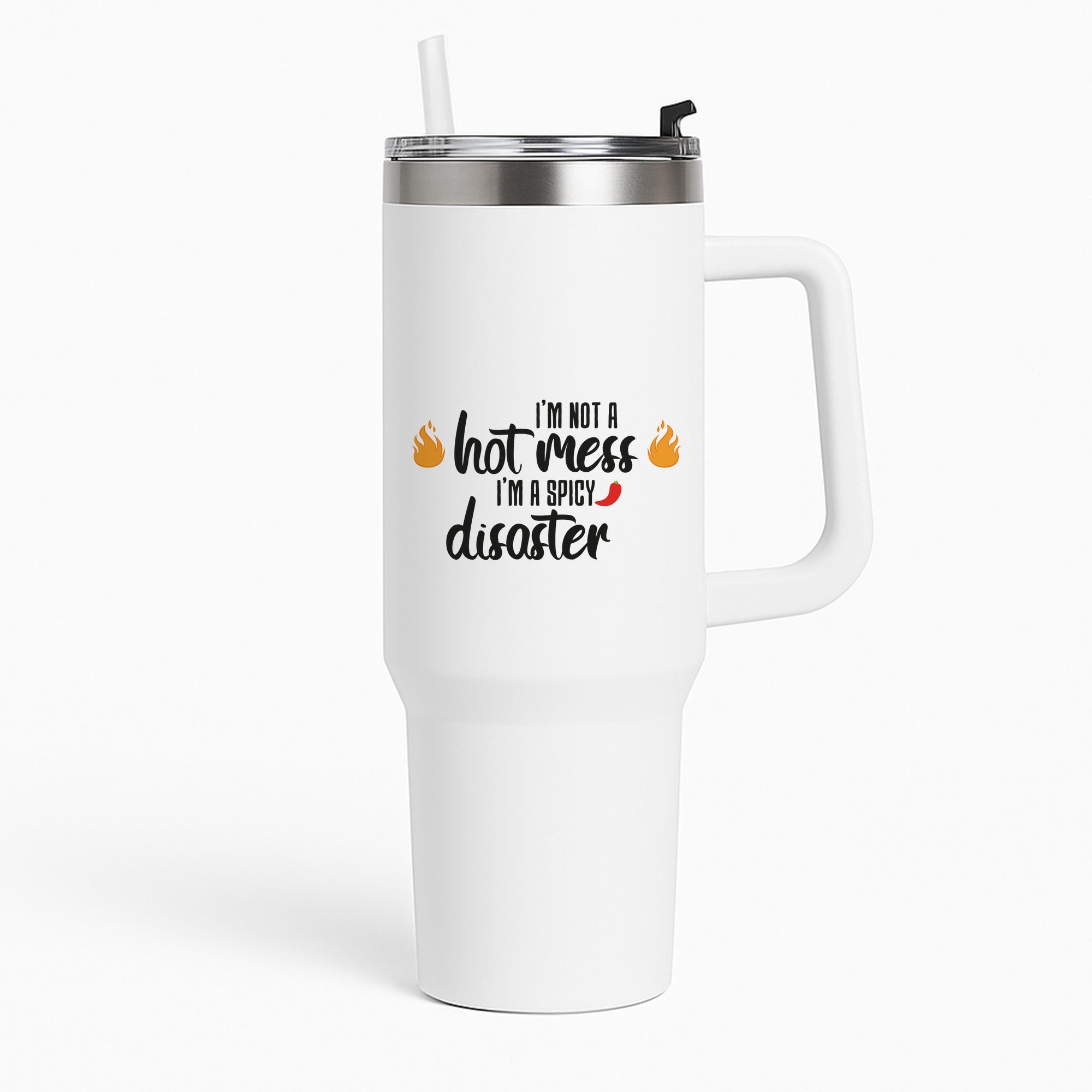 I'm A Spicy Disaster - Funny Quotes Tumbler