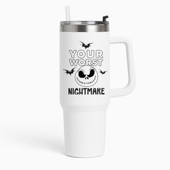 Your Worst Nightmare Purple Tumbler