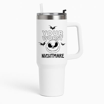 Your Worst Nightmare Purple Tumbler