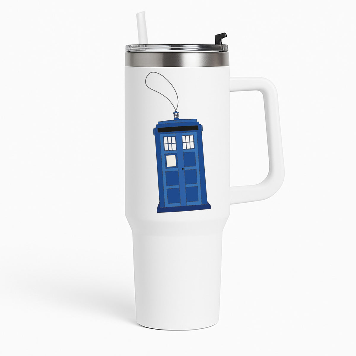 Tardis Ornement - Doctor Who Tumbler