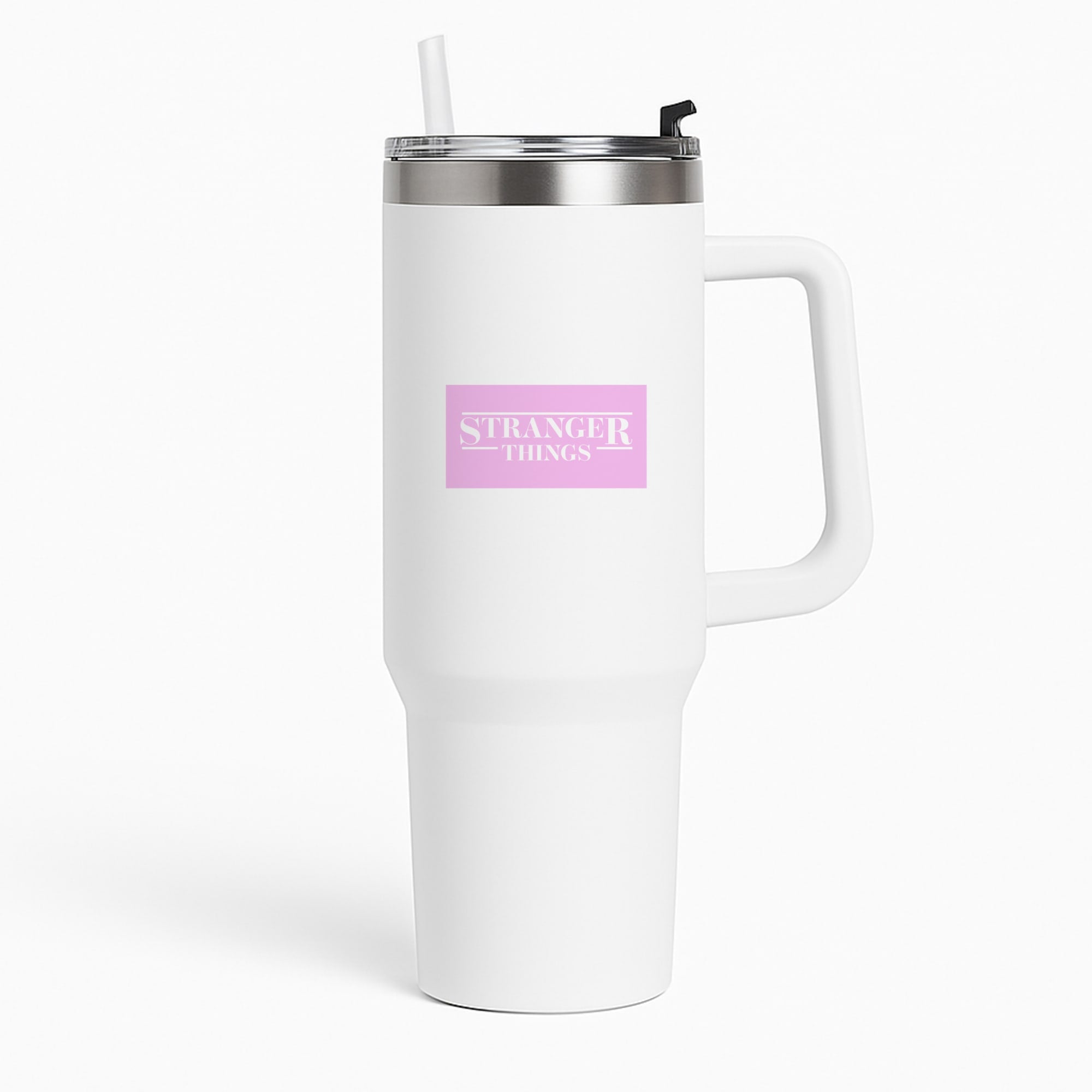 Pink Galaxy Stranger Tumbler