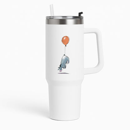 Donkey And His Balloon Tumbler
