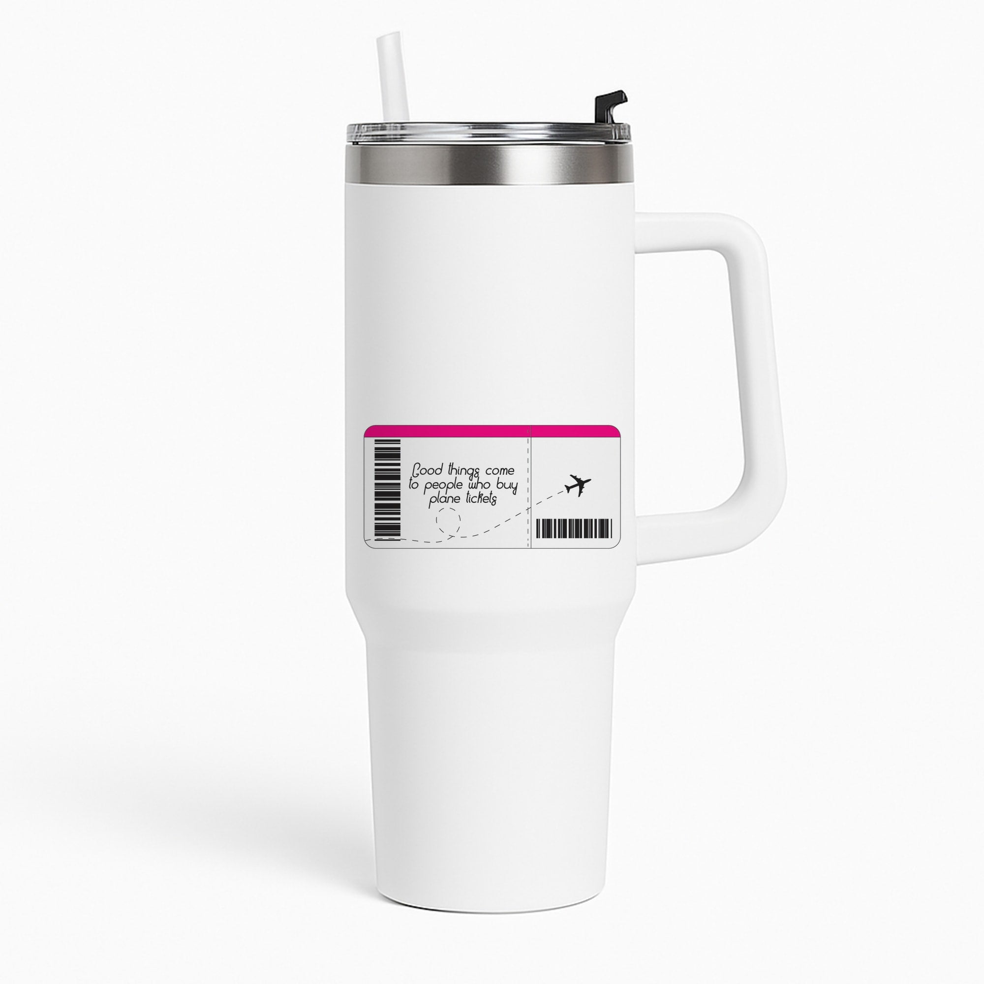 Buy Plane Tickets - Travel Tumbler