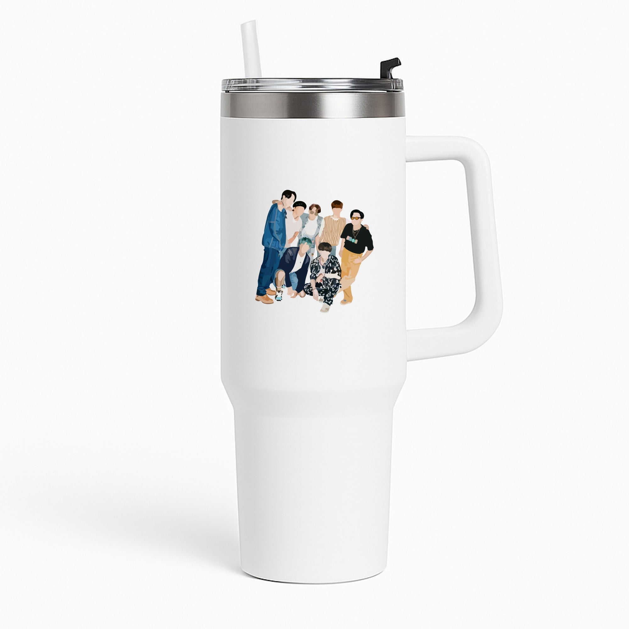 Casual K-Pop Band Band Tumbler