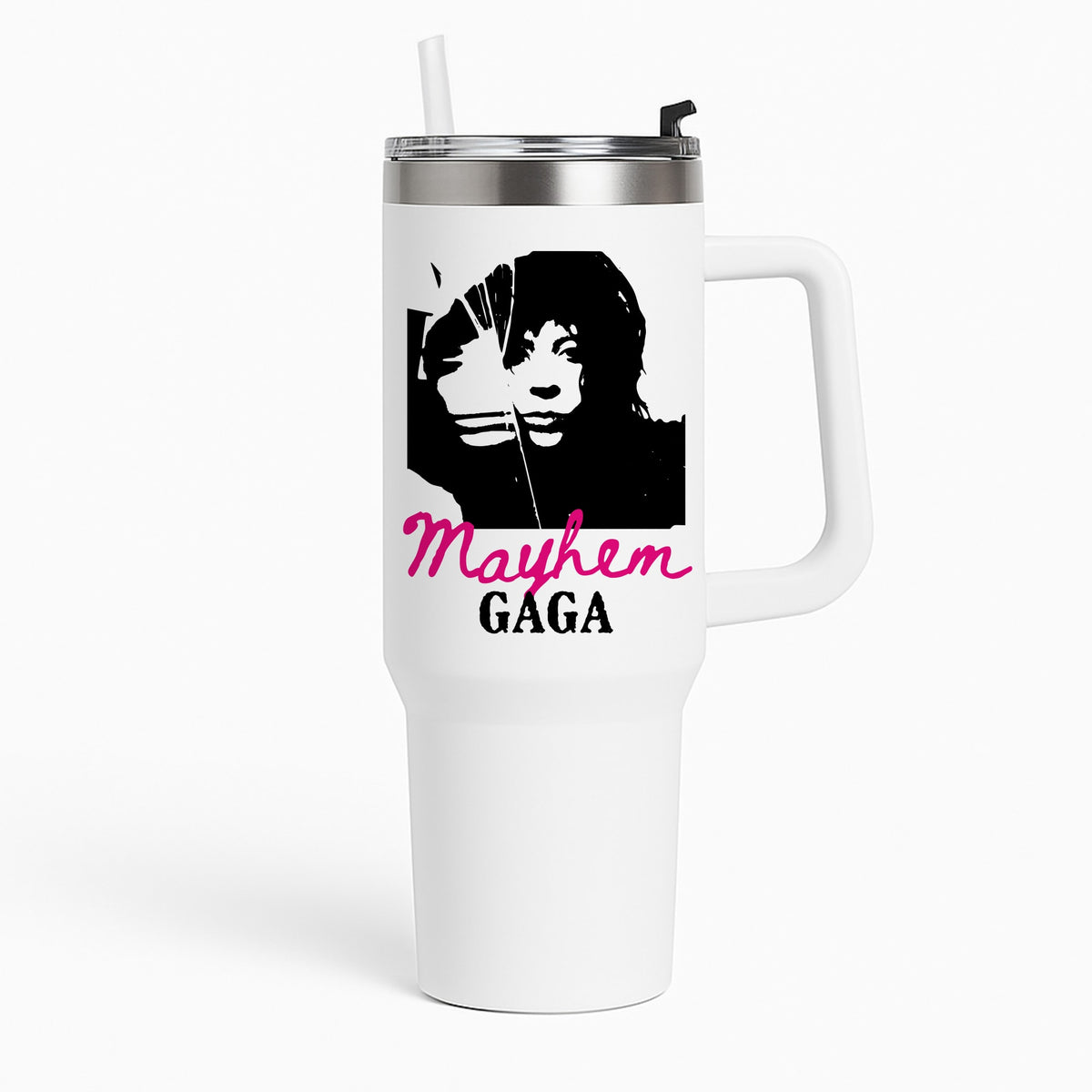 Pink Mayhem Gaga Tumbler