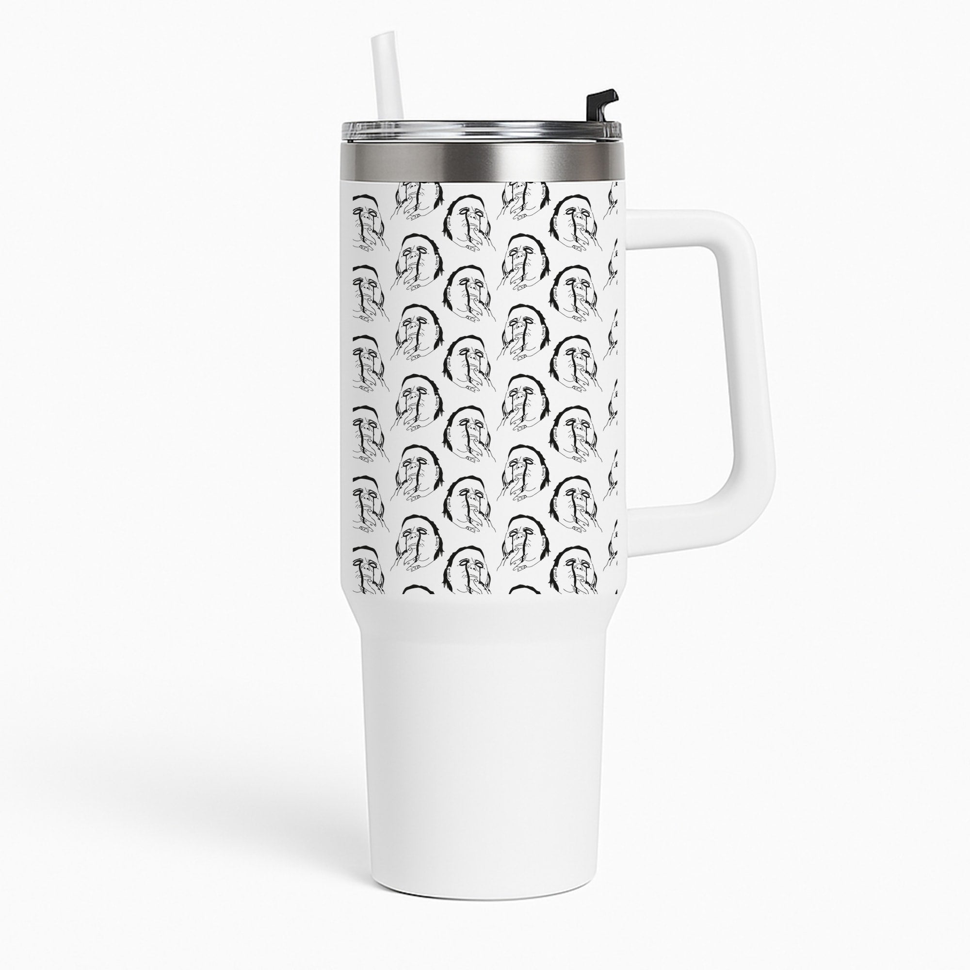 Michael Myers Pattern Tumbler