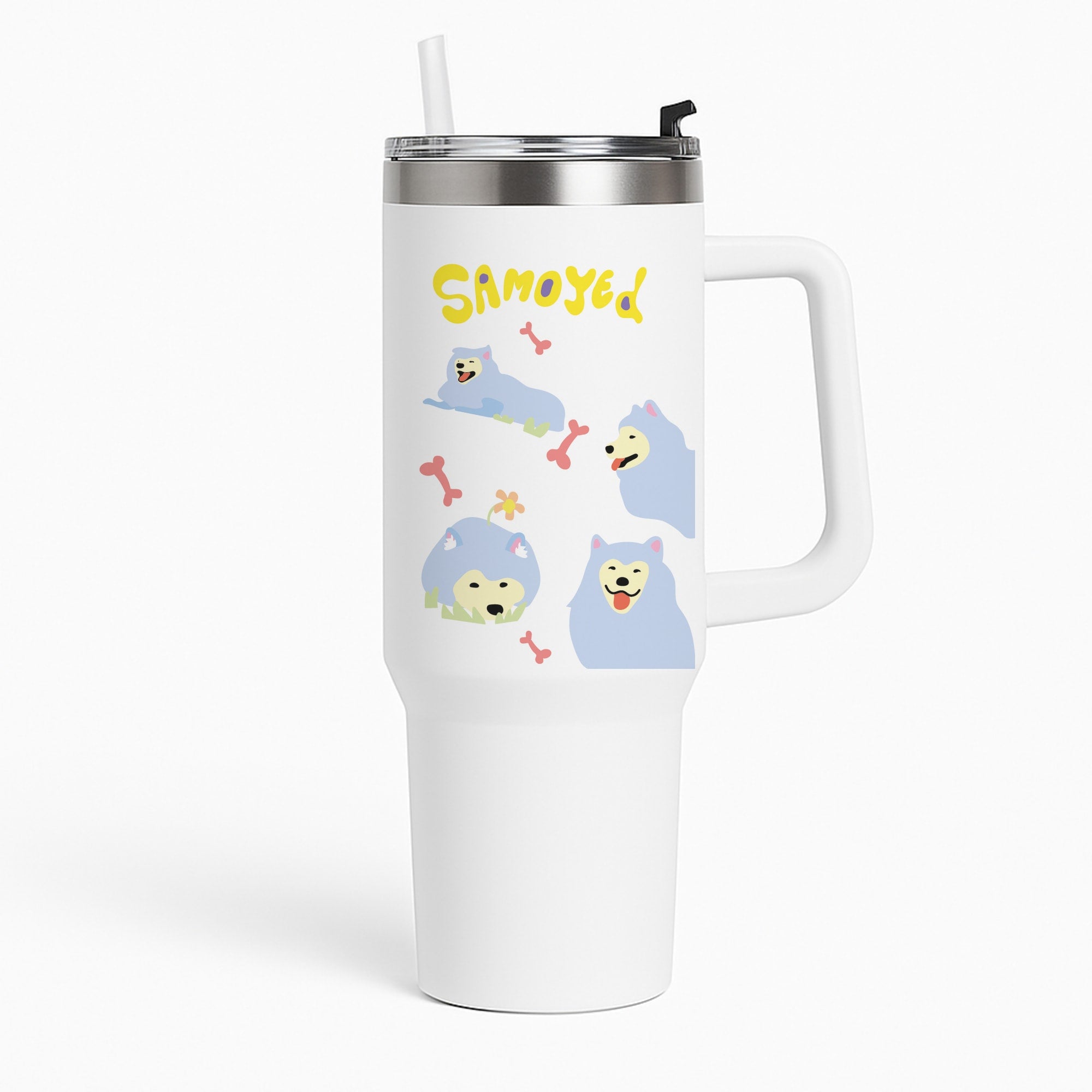 Samoyed - Dog Patterns Tumbler