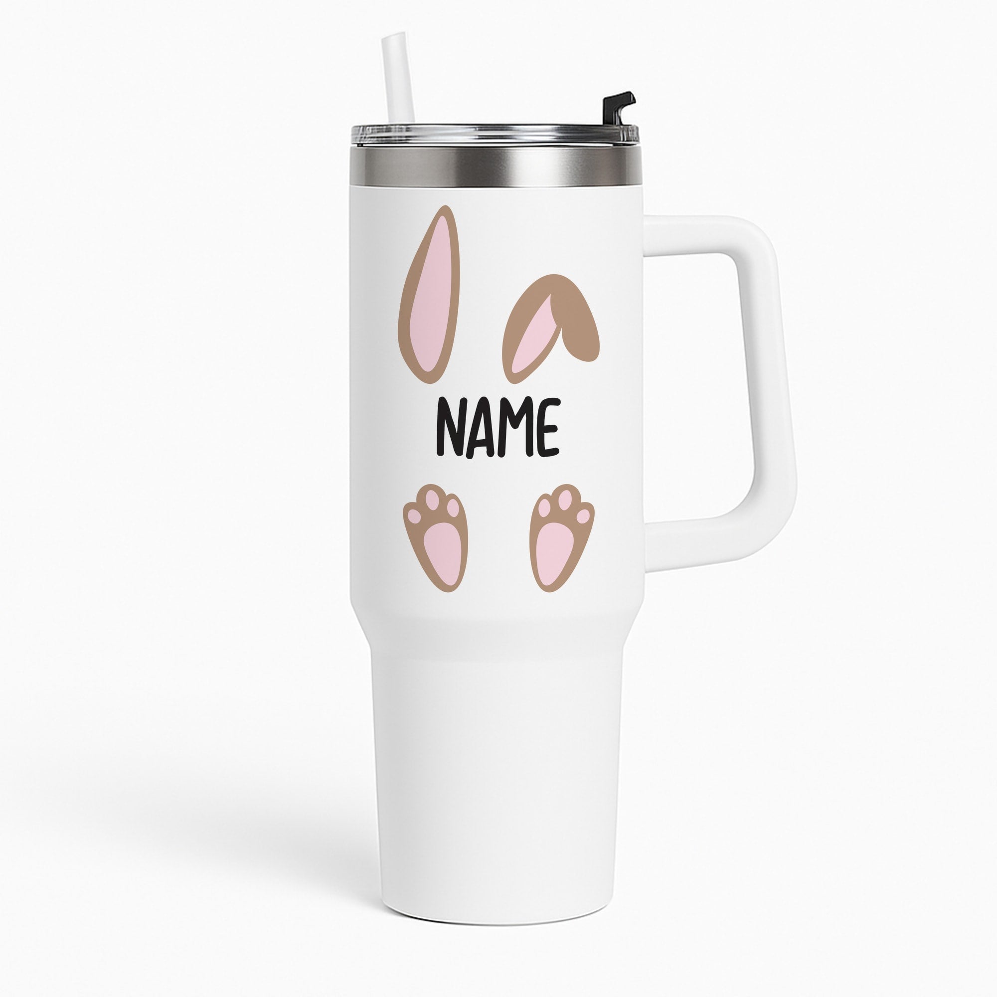 Brown Bunny Personalised Tumbler
