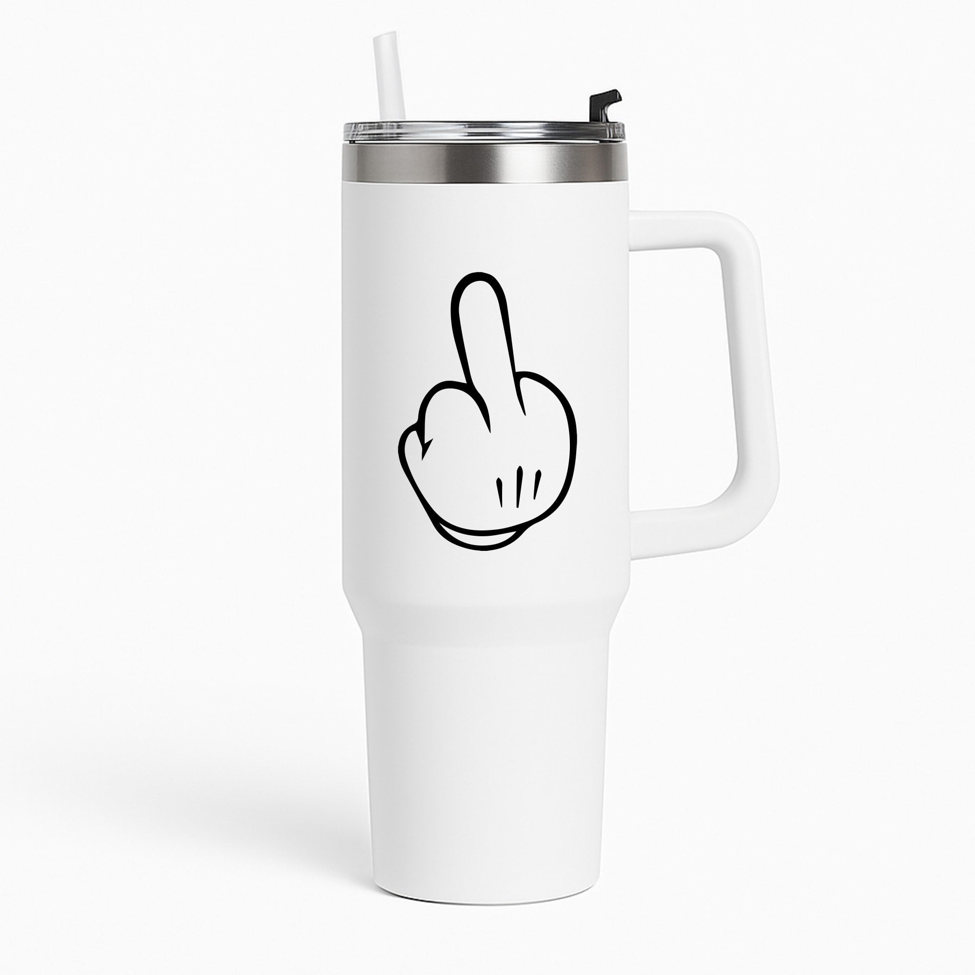 Fairytale Mouse Middle Finger Tumbler