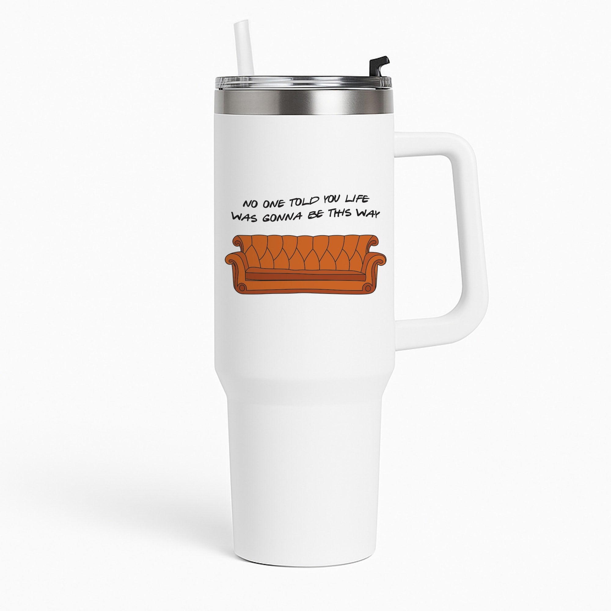 No One Told You Pattern Tumbler