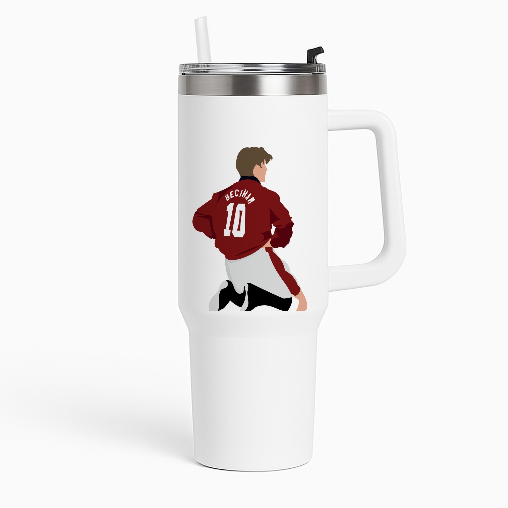Beckham - Football Tumbler