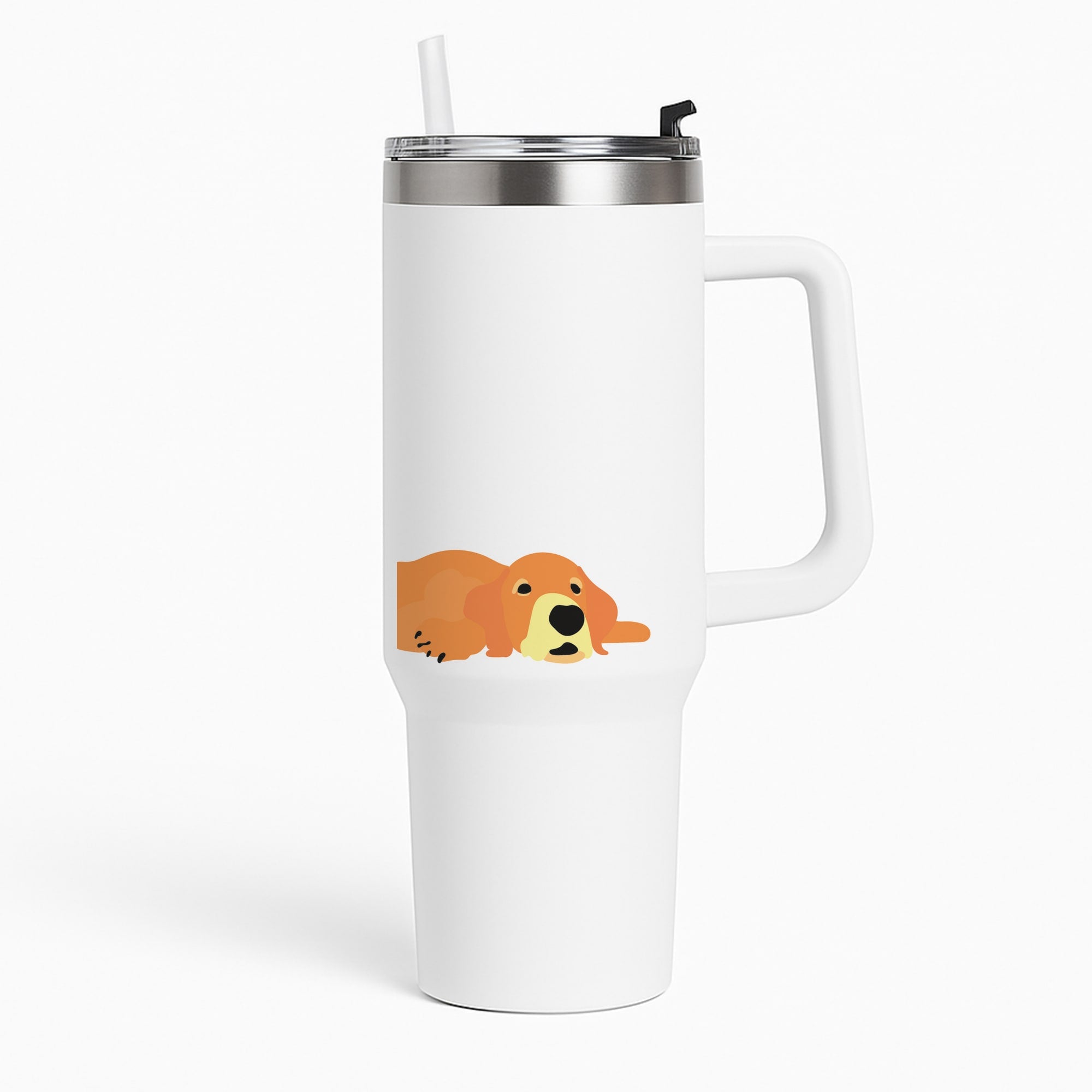 Laying and chilling - Dog Patterns Tumbler
