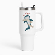 Emotional Support Shark Tumbler 1
