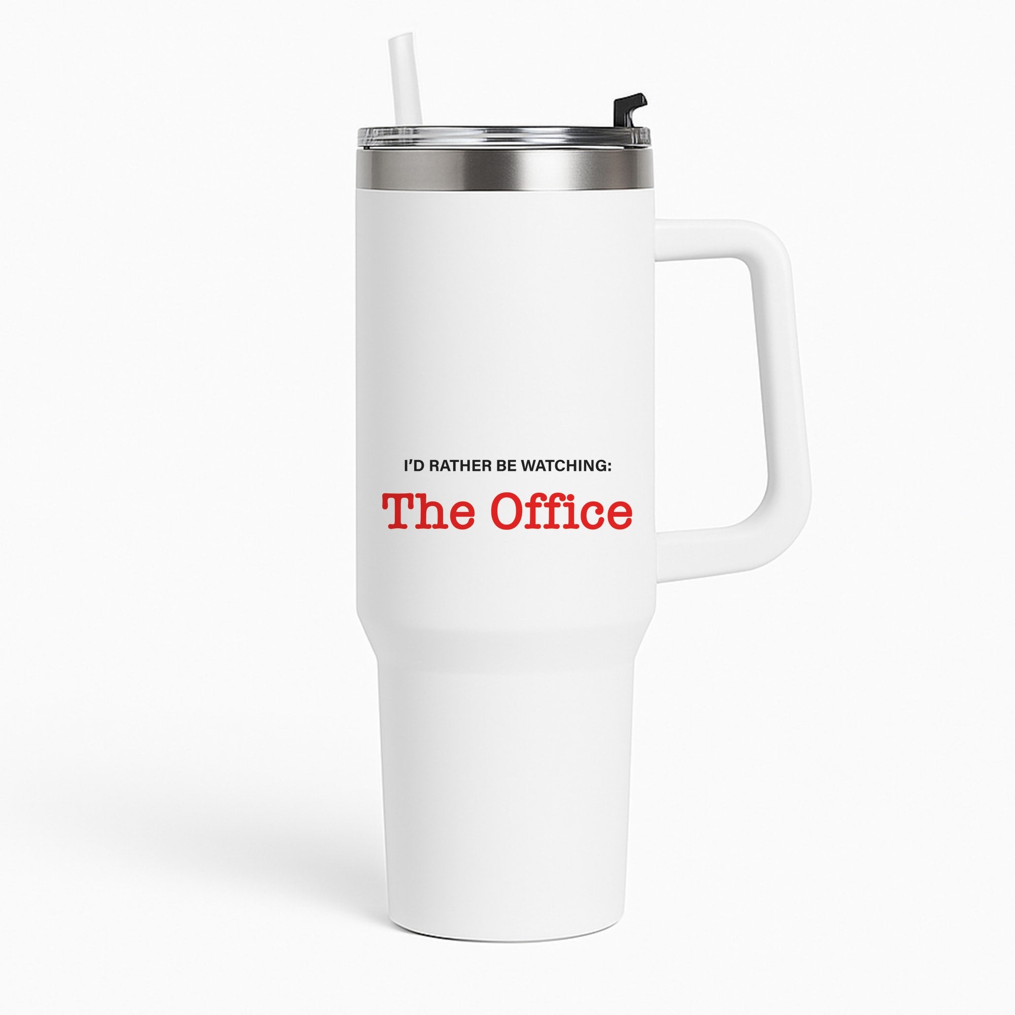 I'd Rather Be Watching The Office Tumbler
