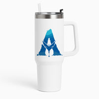Alien World Logo Tumbler