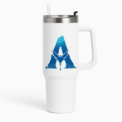 Alien World Logo Tumbler