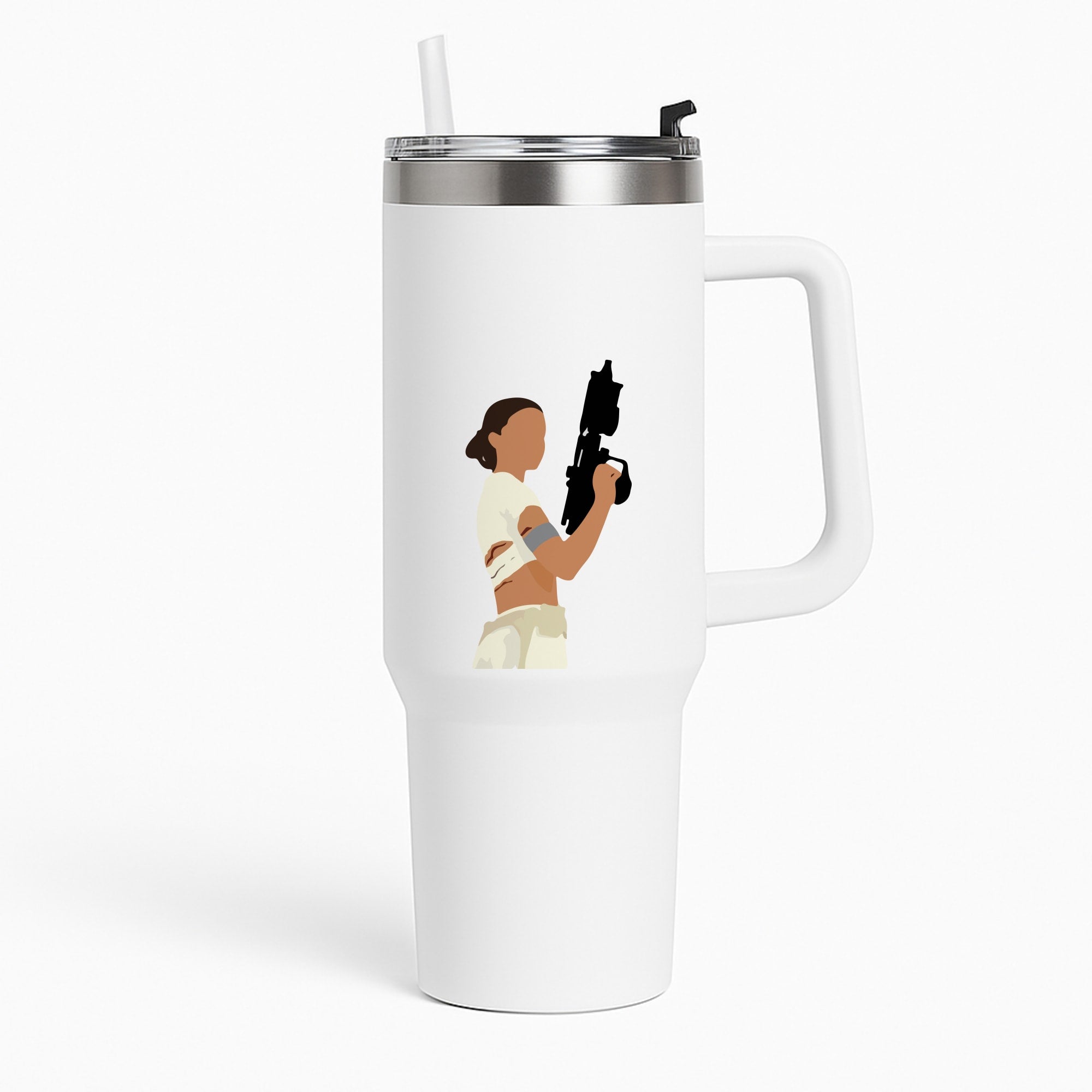 Leia With Gun Tumbler