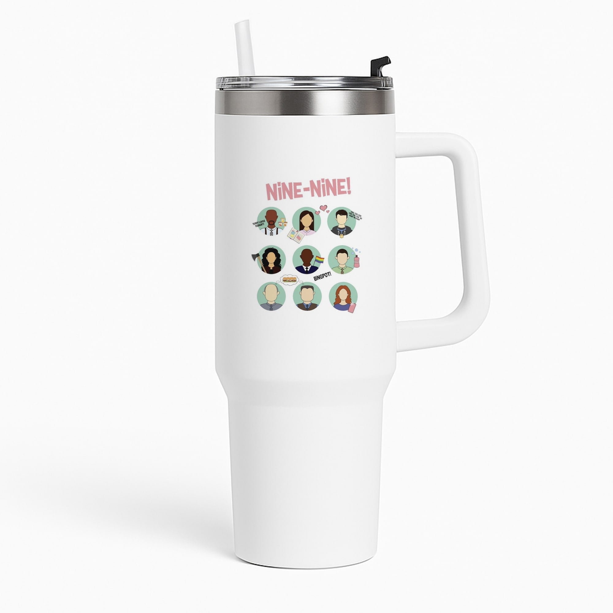 Nine Nine Characters - B99 Tumbler