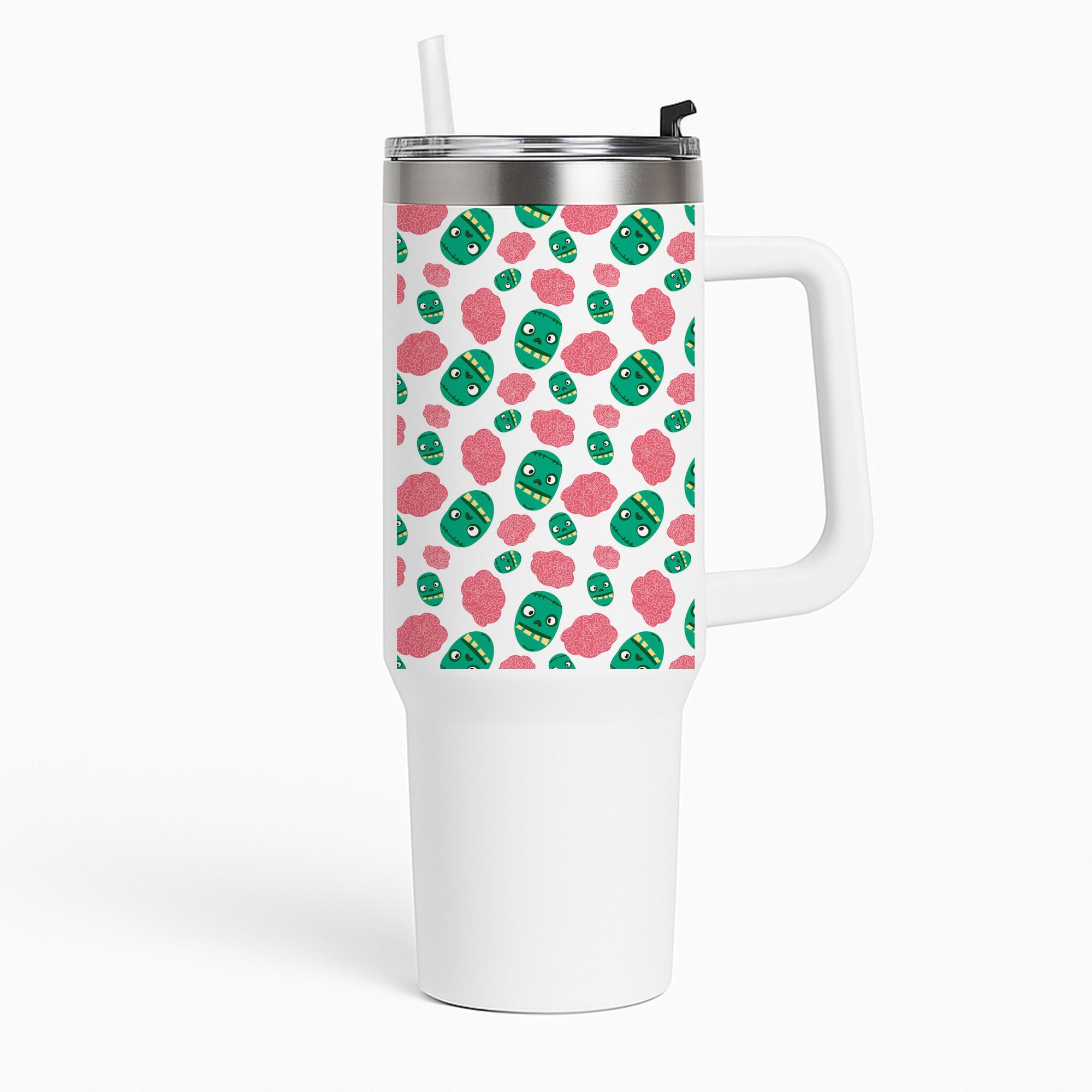 Frankenstein And Brains - Halloween Tumbler