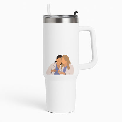 Faceless Characters - Grey's Tumbler