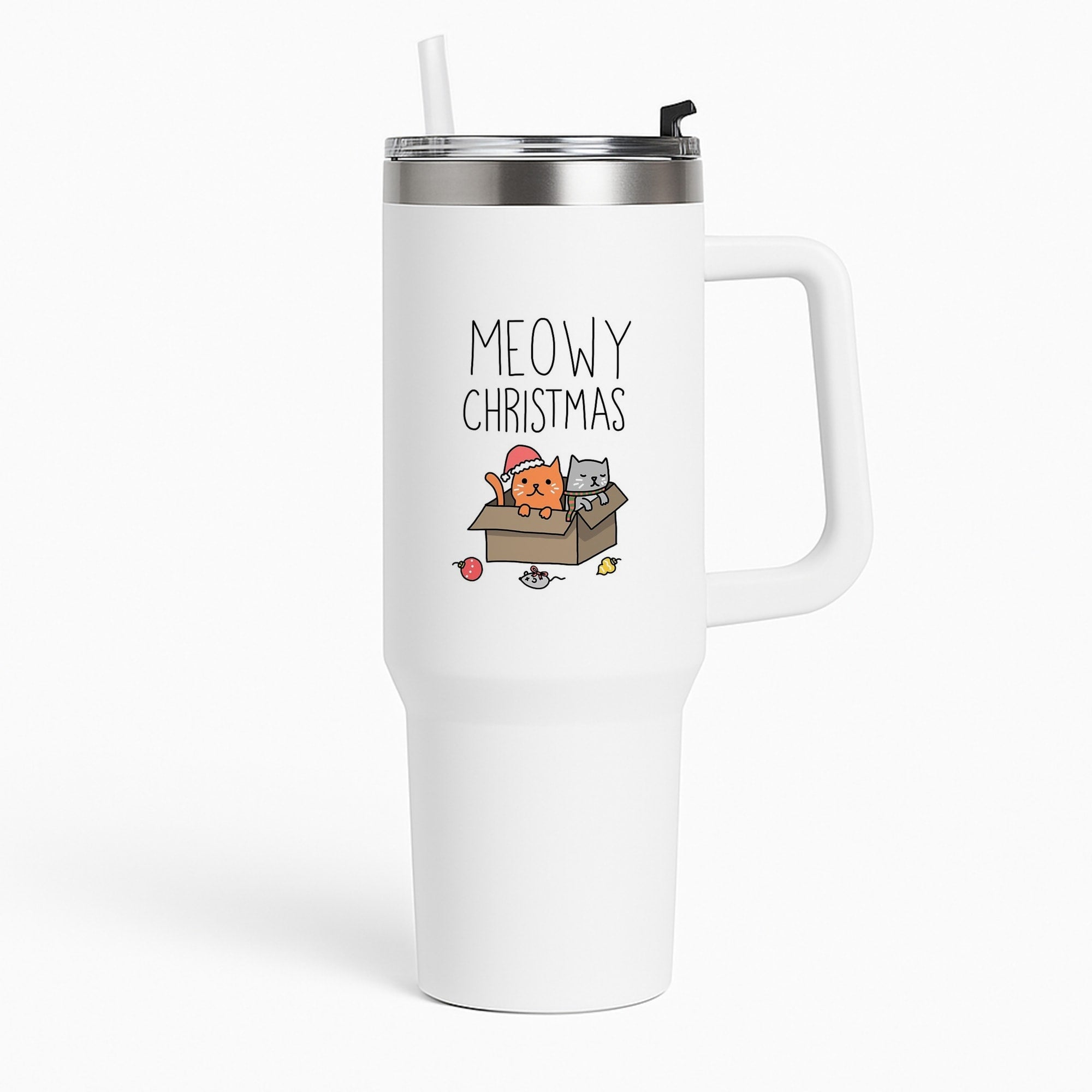 Meowy Christmas Tumbler