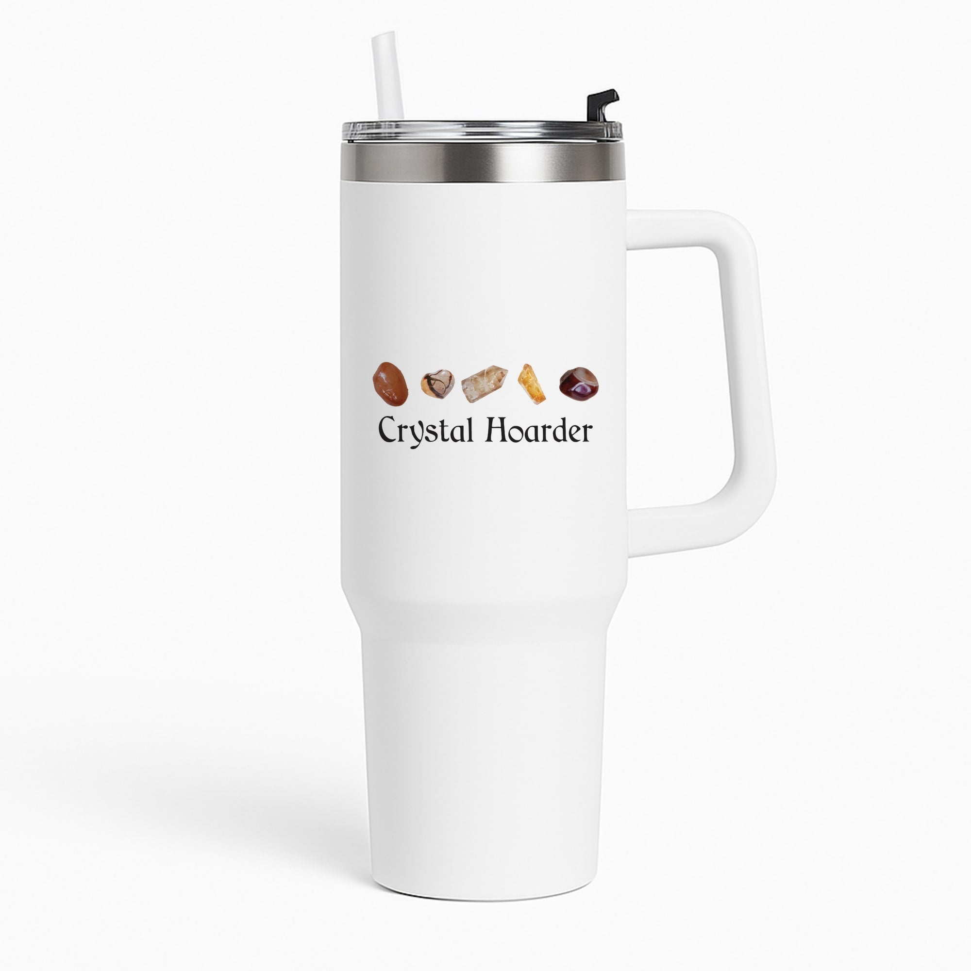 Crystal Hoarder Pattern Tumbler