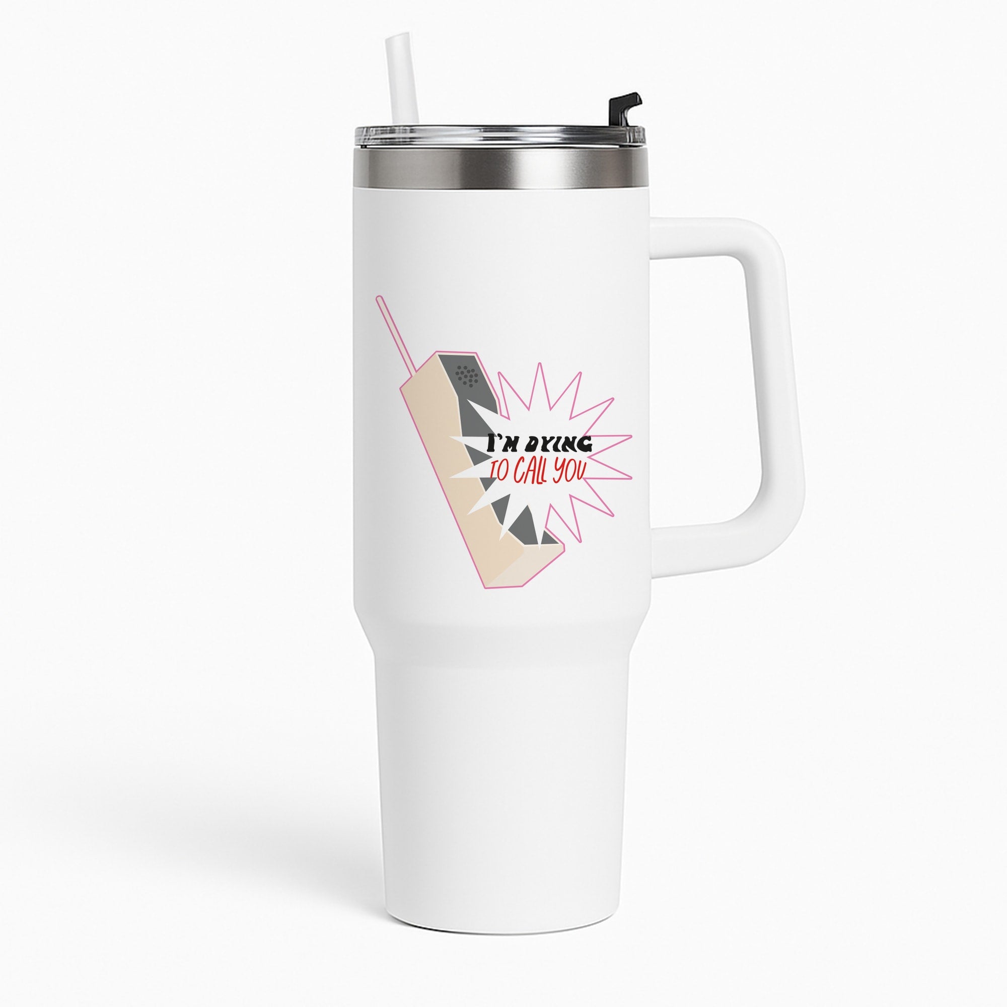 I'm Dying To Call You - Scream Tumbler
