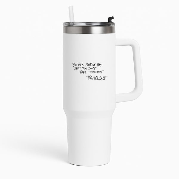 Michael Scott Quote Tumbler