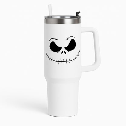 Pink Jack Skeleton Tumbler