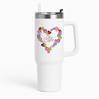 Button Heart Tumbler