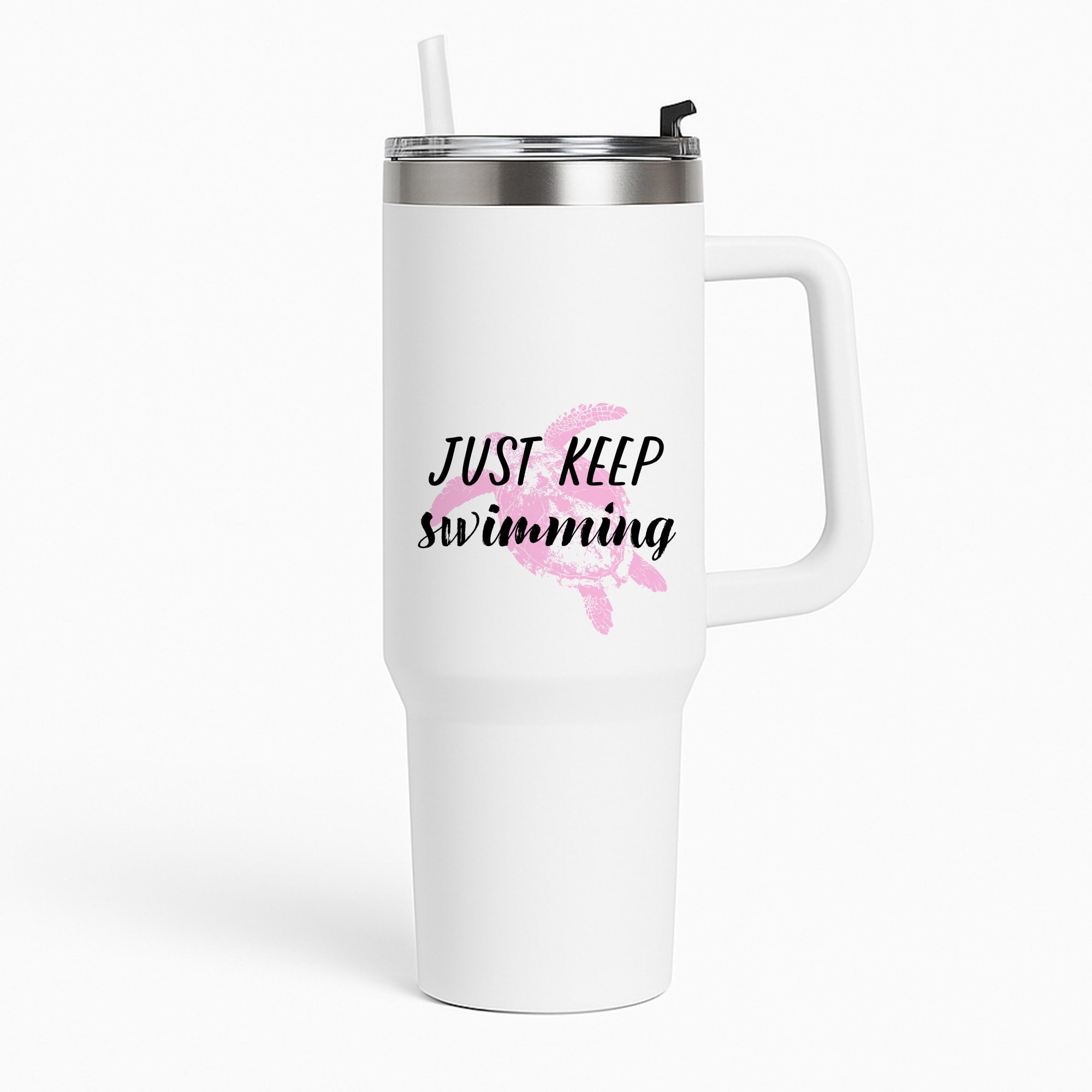 Just Keep Swimming - Summer Tumbler
