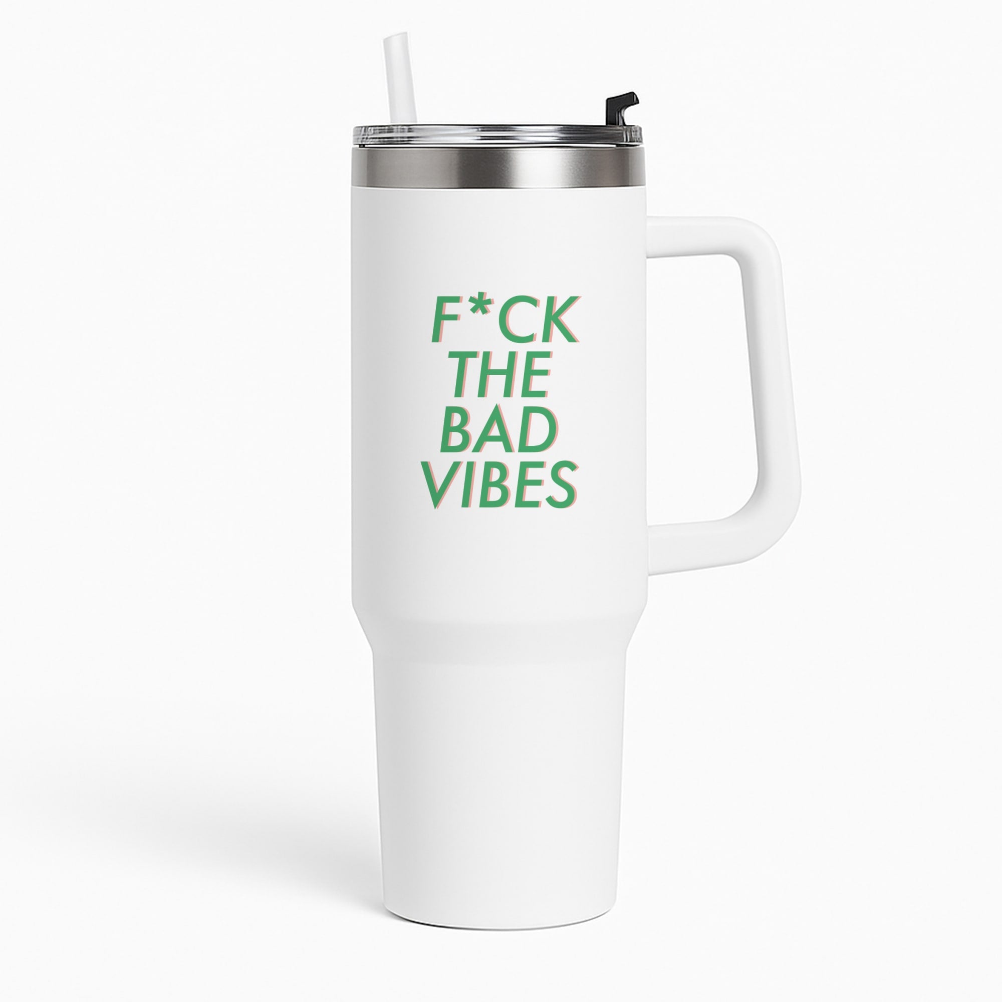 The Bad Vibes - Sassy Quotes Tumbler