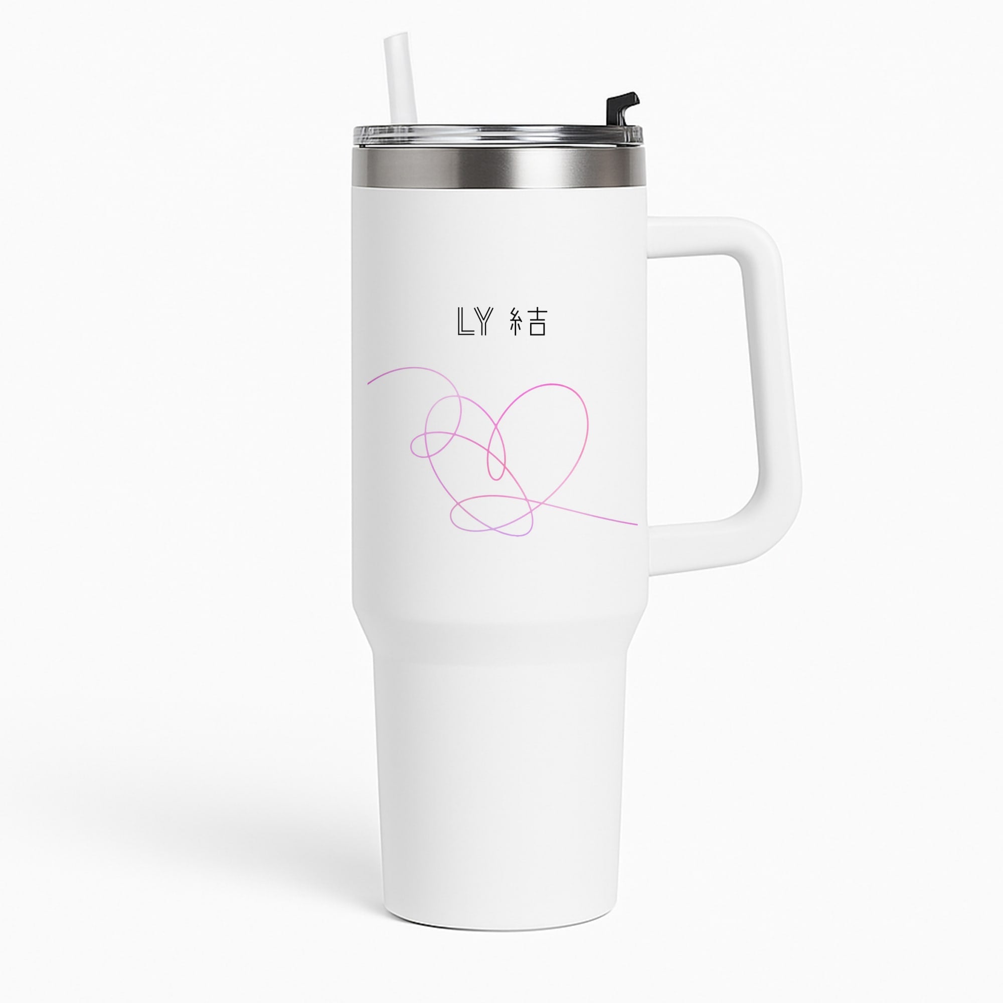 LY Heart - K Pop Tumbler