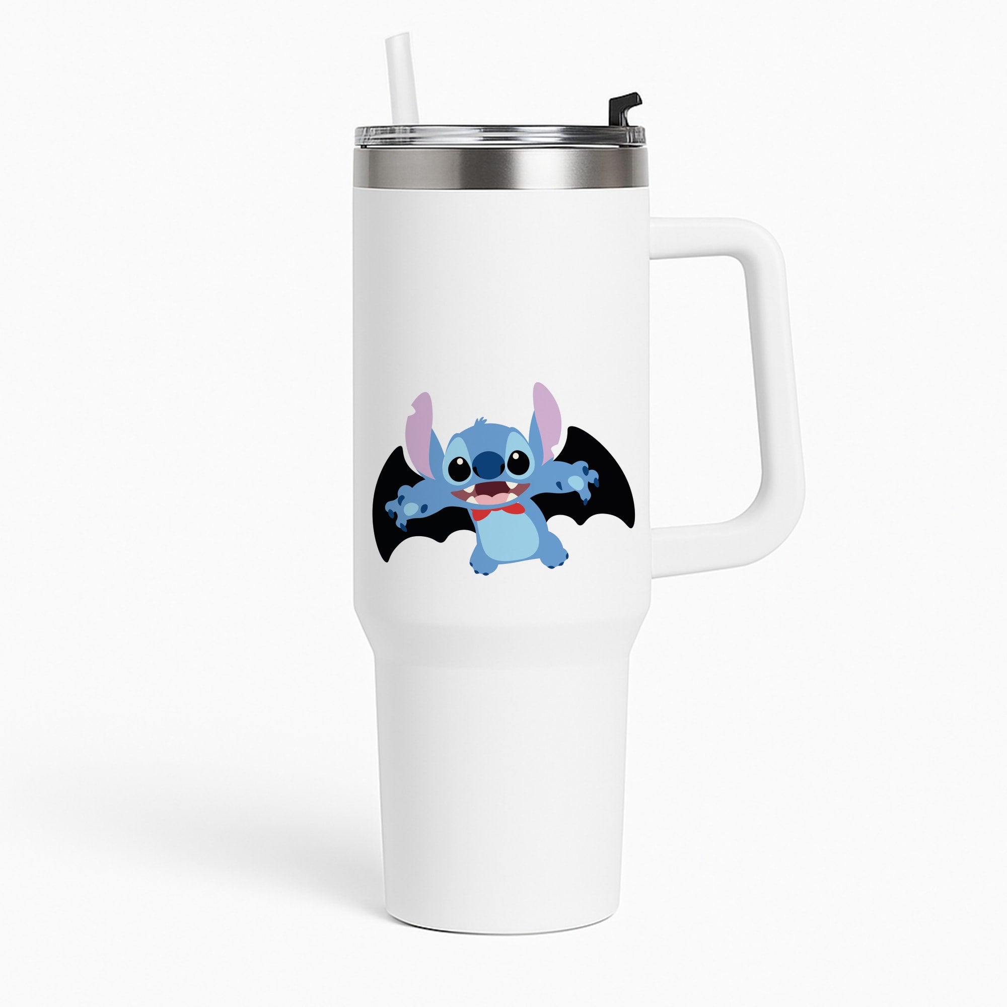 Vampire Alien Blue Halloween Tumbler