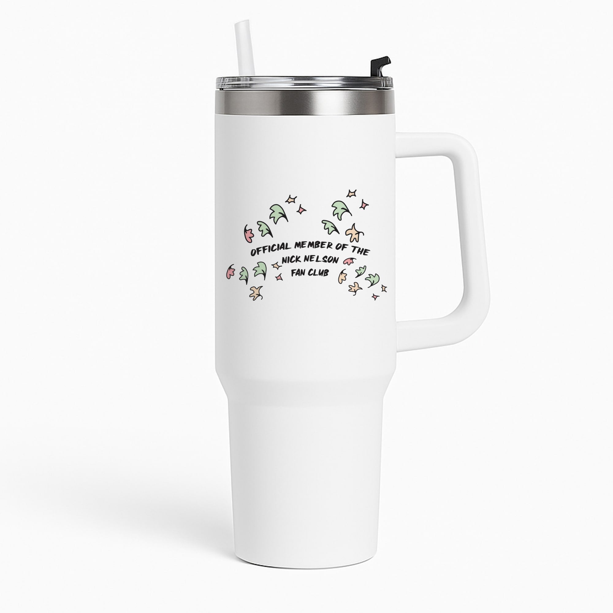 Official Member Of The Nick Nelson Fan Club - Heart TV Tumbler
